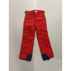 RARE THE NORTH FACE USA RED SKI SNOW PANTS MEN’S SIZE MEDIUM VINTAGE